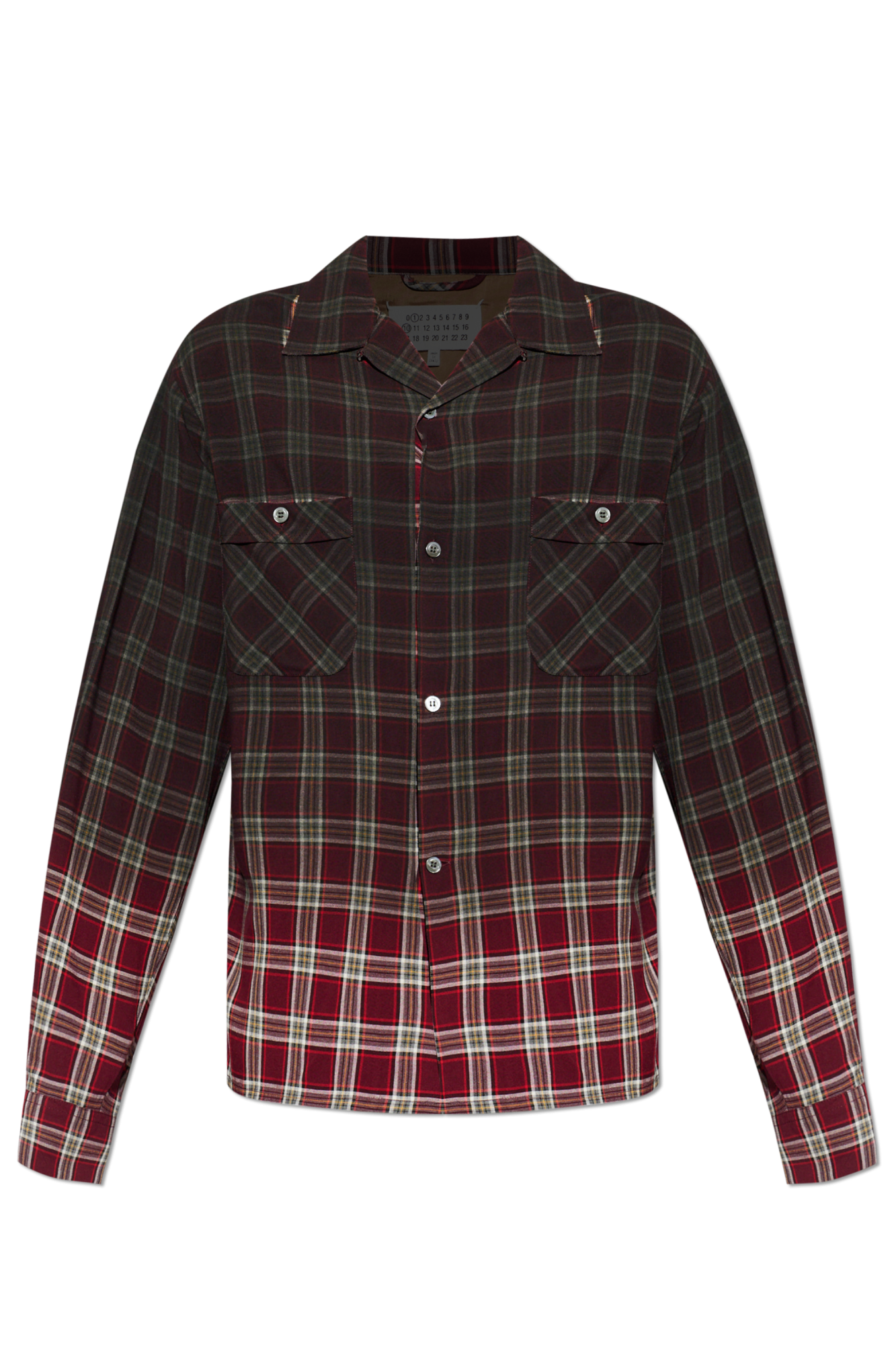 Maison Margiela Plaid patterned shirt | Men's | Vitkac